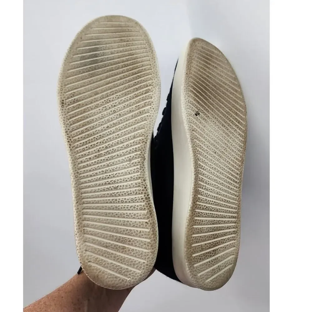 Allbirds WP Wool Pipers Black‎ And White Wool Washable Sneakers Size 9